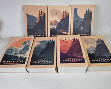 Harry Potter Complete Book Set 1-7 Swedish Editions Olly Moss Covers