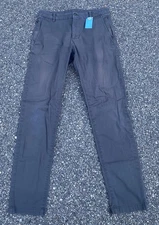 Bird Dogs Pants Men 30x30 (30x32 Tag) Boom For Your Boomstick Chino Stretch Gray