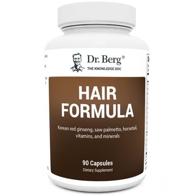 Dr. Berg All-in-One Vitamins for Hair, Skin,  Nails - Advanced Formula with B...