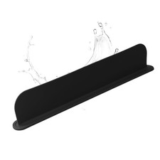 Silicone Sink Spray Guard, Kitchen Sink Guard - Black
