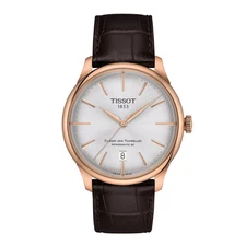 Tissot Chemin Des Tourelles Powermatic 80 Rose Gold Men's Watch T1398073603100