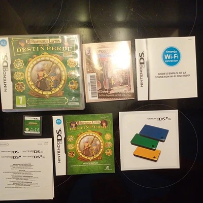 Professeur Layton et le Destin Perdu (Nintendo DS, 2010). jeu complet. VF - Photo 1/4
