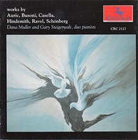 Auric / Hindemith / - Works For Duo Piano - Cd - G3Z