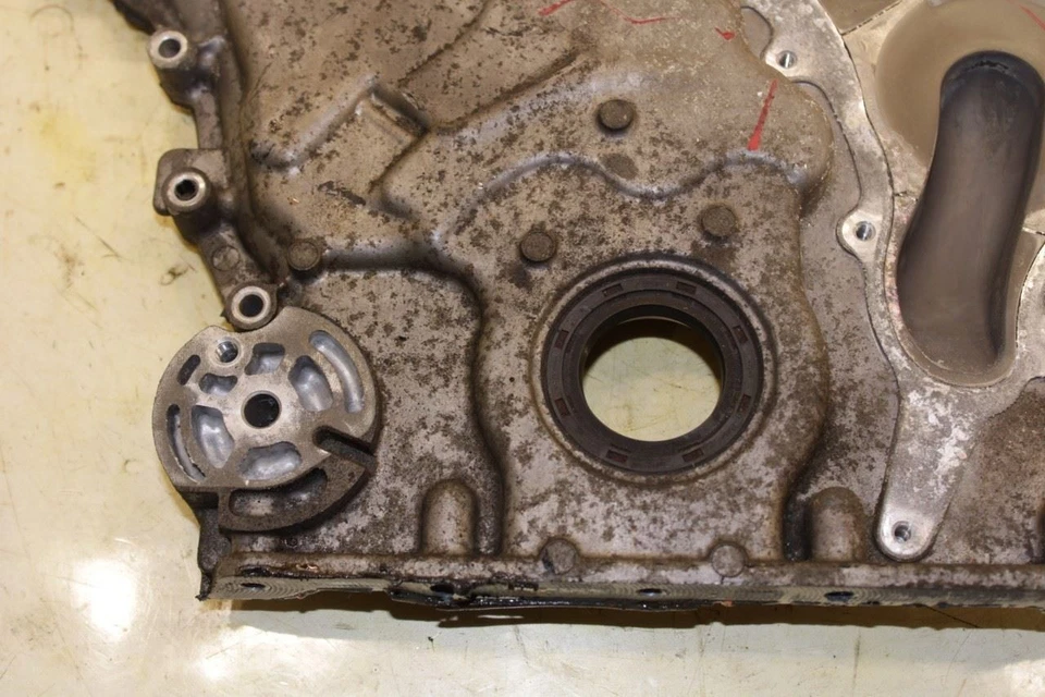 2012-2017 Jeep Wrangler Sahara 3.6L Engine Front Timing Chain Cover 68079232AB - Image 3 of 4