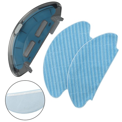 Water Tank Mop Cloth Set For Medion MD 19601 Robotic Vacuum Cleaner Replacement - Zdjęcie 2 z 16