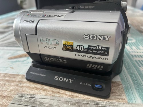 Sony Handycam HDR-SR5Video Camera NightShot Videokamera Memory Stick - Bild 2 von 8
