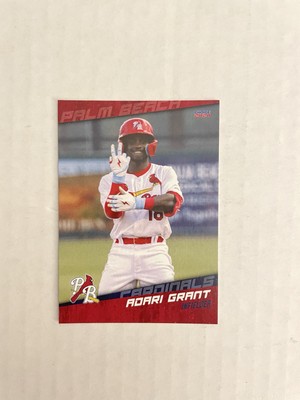 Adari Grant 2024 Palm Beach Cardinals Team Set Card