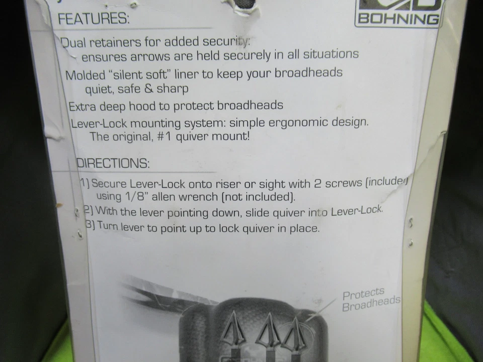 Bohning Lynx Quiver Mossy Oak BREAK-UP INFINITY 4 Arrow - Image 3 of 4