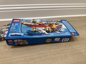 LEGO CITY 60005 TOWN FIRE BOAT w/ Manuals & Box
