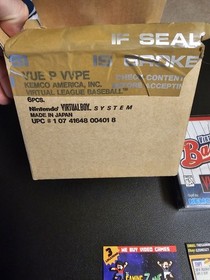Factory Case Pack of 6 - Virtual League Baseball - Virtual Boy - US New Games!!