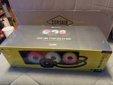 NEW Corsair iCUE Link Titan 360 RX Liquid CPU Cooler CW-9061018-WW