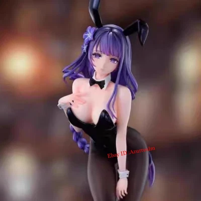 MARKENLOS Anime Genshin Impact Raiden Shogun Bunny Girl Pvc Figur Modell Spielzeug