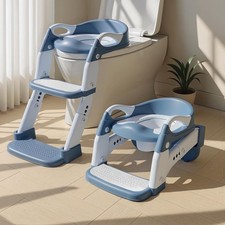 3-in-1 Potty Training Seat Toilet Chair, Height Gray