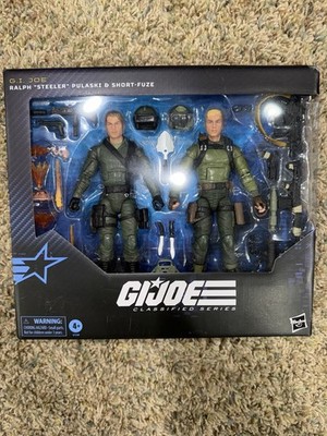 G.I. Joe Classified #181 2 Pack Ralph  Steeler  Polanski & Short Fuse New In Box
