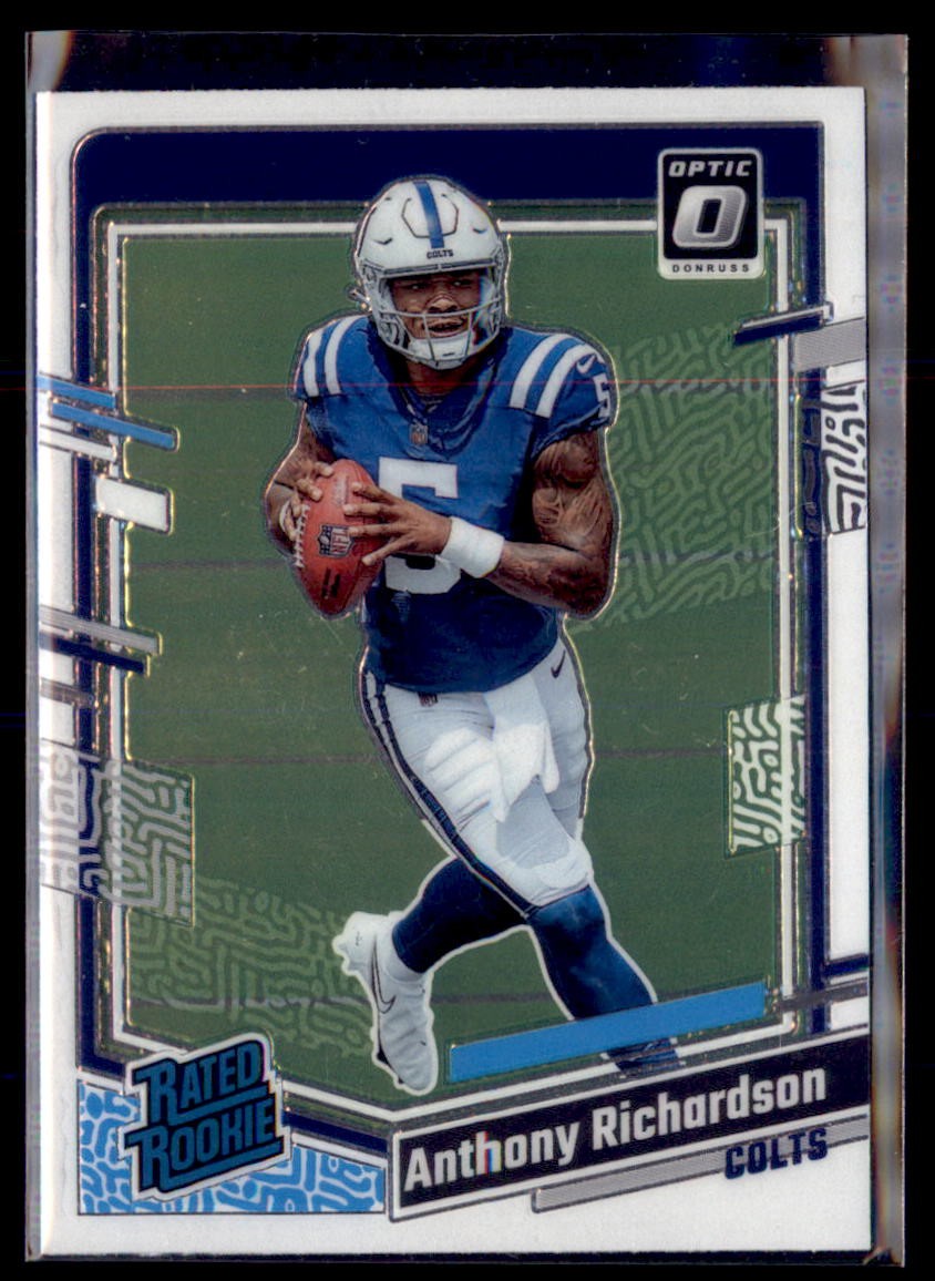 2023 Panini Donruss Optic Anthony Richardson Colts 247 Rated Rookie
