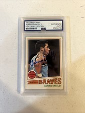 ADRIAN DANTLEY SIGNED AUTOGRAPH 1977 TOPPS CARD PSA COA SLAB BUFFALO BRAVES NBA 