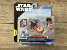 STAR WARS Micro Galaxy Luke Skywalker   s Landspeeder Chase RARE