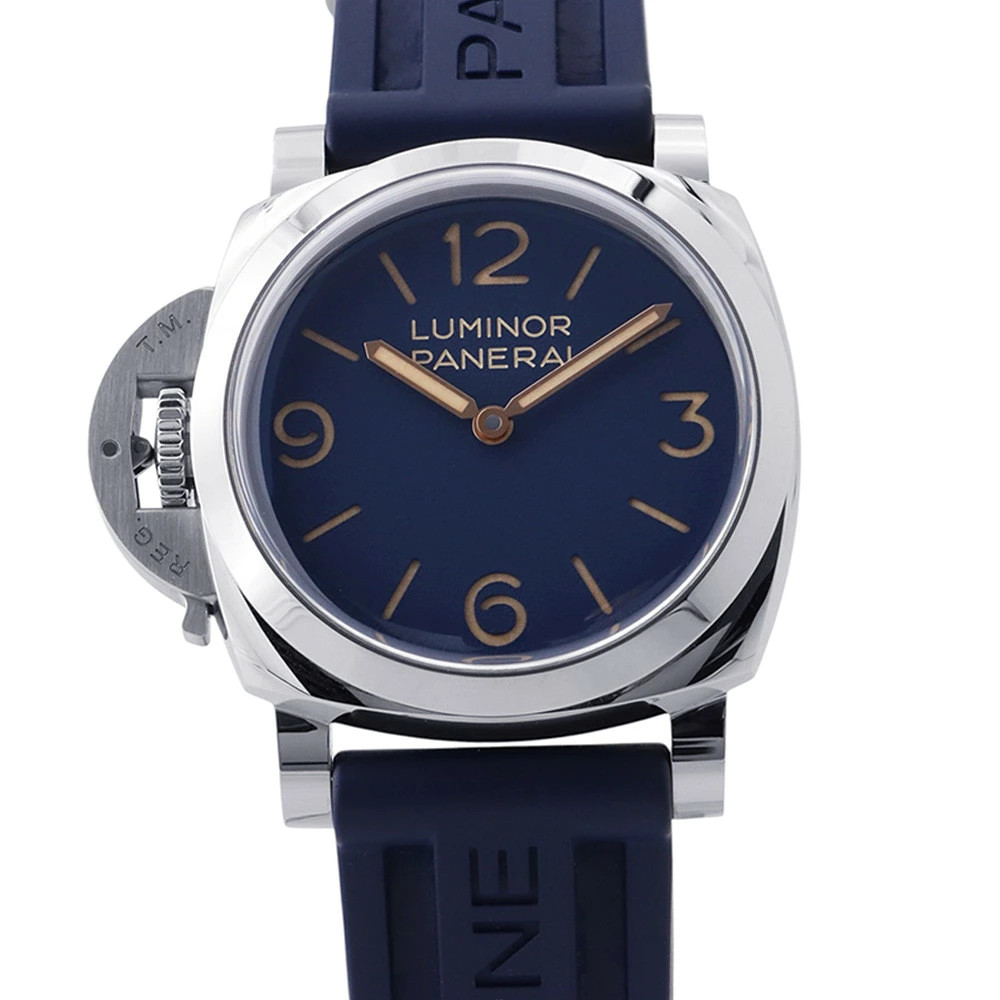 Panerai Luminor PAM01732 Stainless Steel / Rubber 44mm Blue Dial Unisex #TZW1456