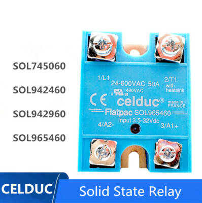 CELDUC Solid State Relay 50A SOL965460 SOL745060 SOL942460 SOL942960
