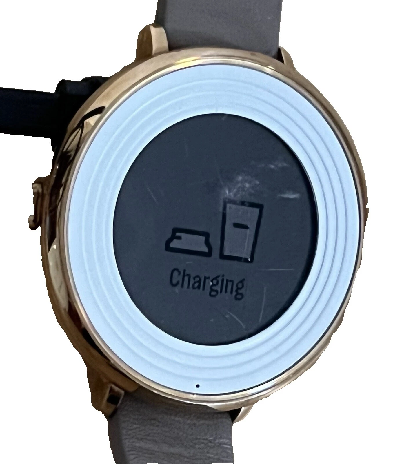 Pebble Leather Band Smart Watches for Android