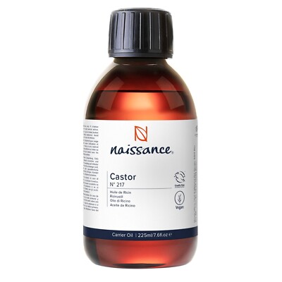 Naissance Rizinusöl 100% rein (N° 217) - 225ml - Schönheit, Massage, Haut, Haare
