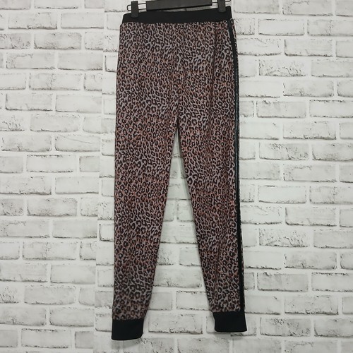 Girls size large (14) leopard print Adidas joggers - Picture 2 of 4