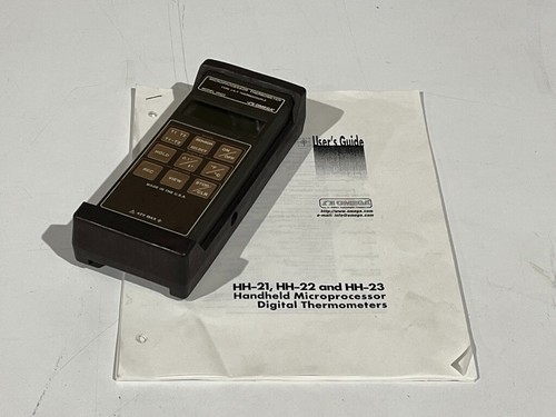 Lot of Digital Thermometer Omega HH-23 & Control Company Timer + Thermocouples - Picture 3 of 4