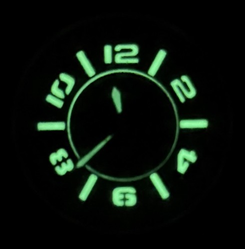 Stauer Tac7 24569 Edelstahlgehäuse Nylonband Leuchtmarkierungen XL 47mm Uhr - Bild 3 von 3