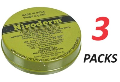 3 X Nixoderm Ointment 20g For Skin Problems FREE SHIPPINGG