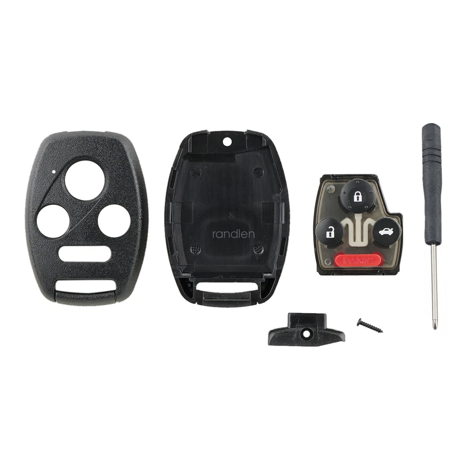 para 2003 2004 2005 2006 2007 Honda Accord CR-V 4 botones mando a distancia llavero carcasa Foto 4 de 4