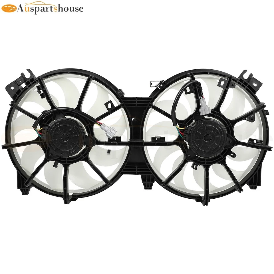 Conjunto de ventilador de refrigeração do radiador para 2009-2014 Nissan Maxima 621-304 622150 - Imagem 2 de 4