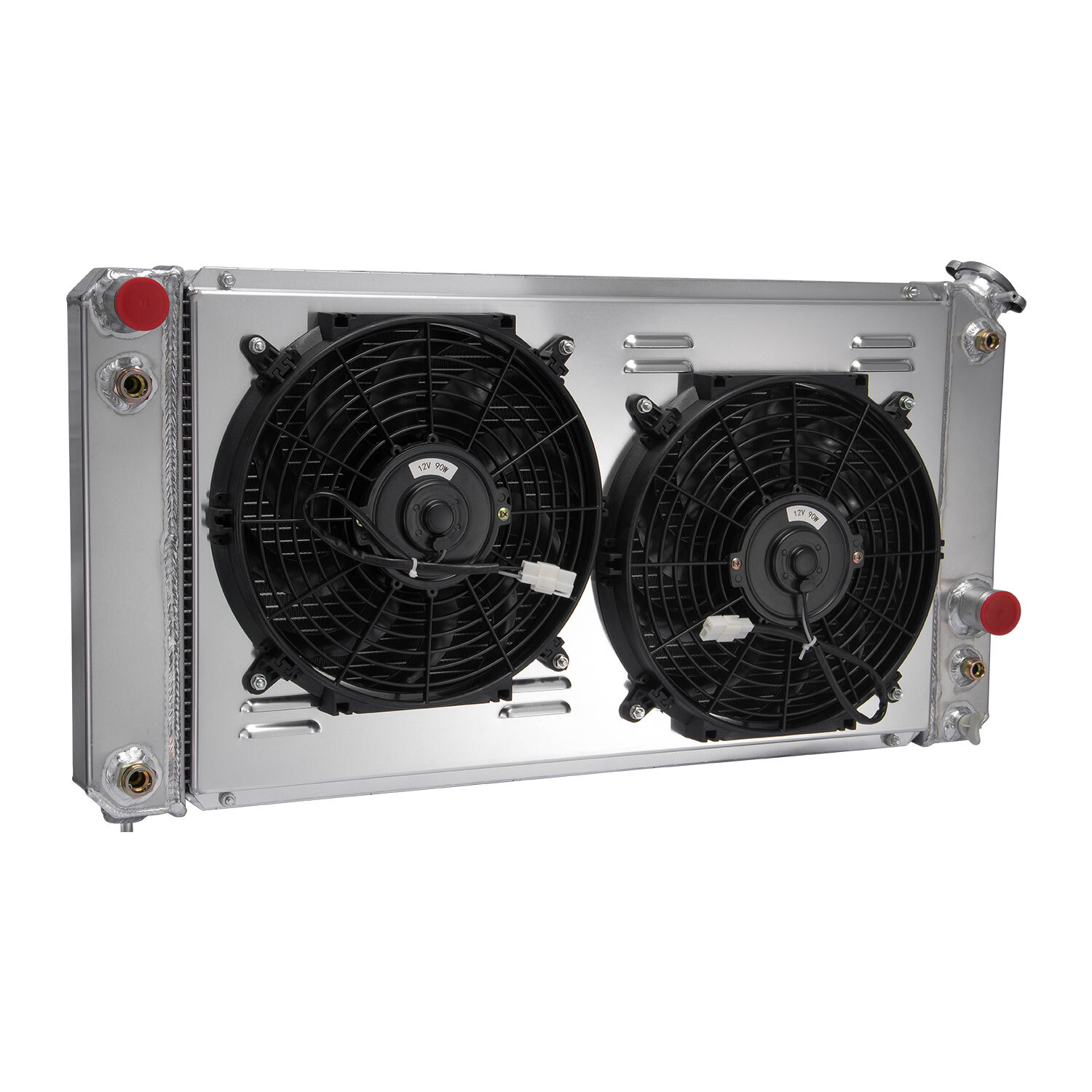 3 Row Radiator+Shroud Fan For 1994-05 Chevy S10 Blazer LS Swap GMC Jimmy 4.3L V6