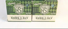 (2 PACK) Dr. Squatch Men's Natural Soap - Suds of the Sly, 5 oz