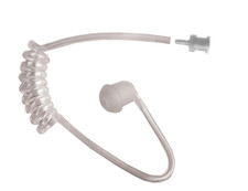 codeRED - RACT Replacement Acoustic Clear Eartube with Mushroom Eartip