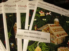 Victoria Sampler Gingerbread Village Cross Stitch Leaflet-Your Choice-Thea Dueck