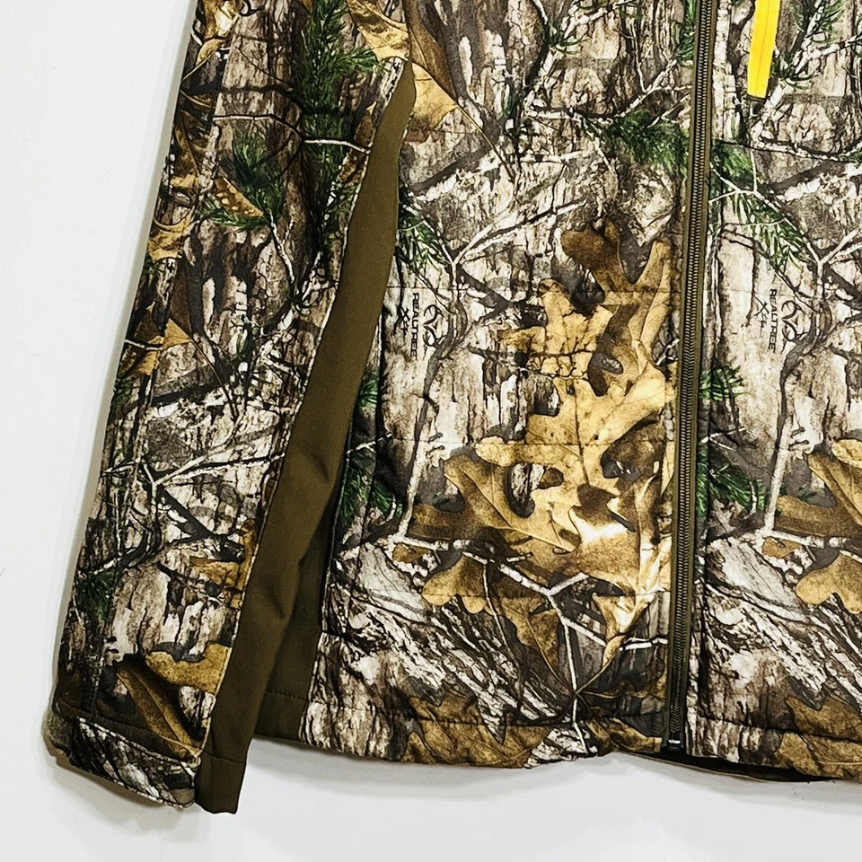 Realtree Xtra Camo Full Zip Jacket Mens Size Large (42-44) Camouflage Hunting - Image 4 of 4