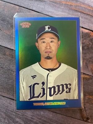 2023 Topps NPB 206 Shuta Tonosaki Blue /75 Saitama Seibu Lions