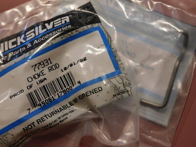 Mercury Quicksilver 77931 CHOKE ROD GENUINE OE BRAND NEW VERY FAST SHIPPING!!!!!