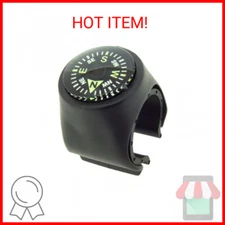 Sun Company Clip-On Compass for Bikes | Handlebar Compass for Bicycle, Motorcycl