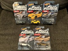 2020 Hot Wheels Fast And Furious Walmart Exclusive Complete 5 Car Set