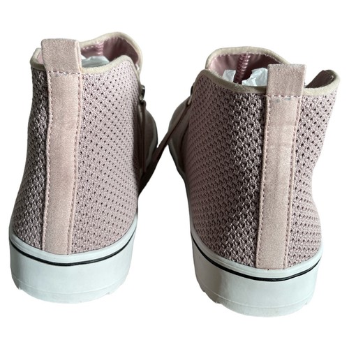 Kids Shoes Steve Madden Size 6 Vicey Skate Shoes Pink - Picture 3 of 9