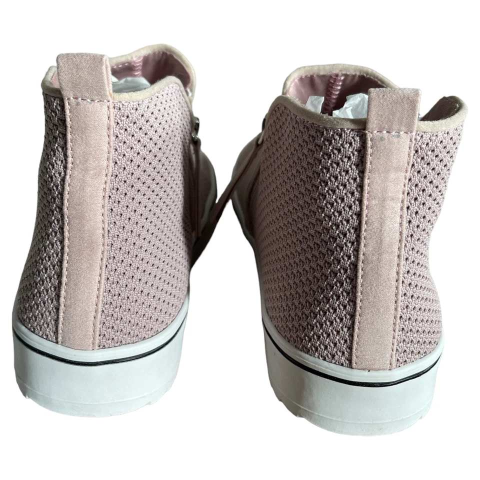 Zapatos para niños Steve Madden talla 6 Vicey zapatos de skate rosa Foto 3 de 4