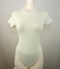 Skims Cotton Jersey T-Shirt Bodysuit Thong US Size L