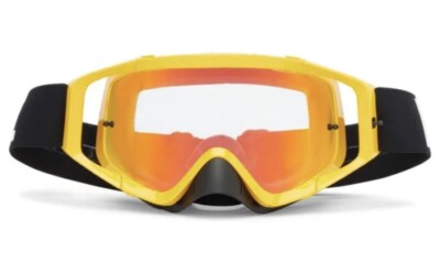 New VonZipper Porkchop Mayhem Goggle, Gold, Orange Chrome Lens, One Size
