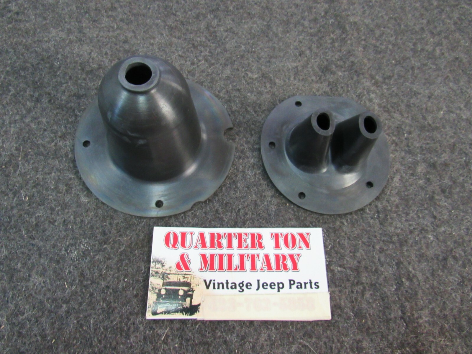 Early Shift Boot Kit T-84 TC-18 Heavy Rubber Fits Willys MB Ford GPW ...