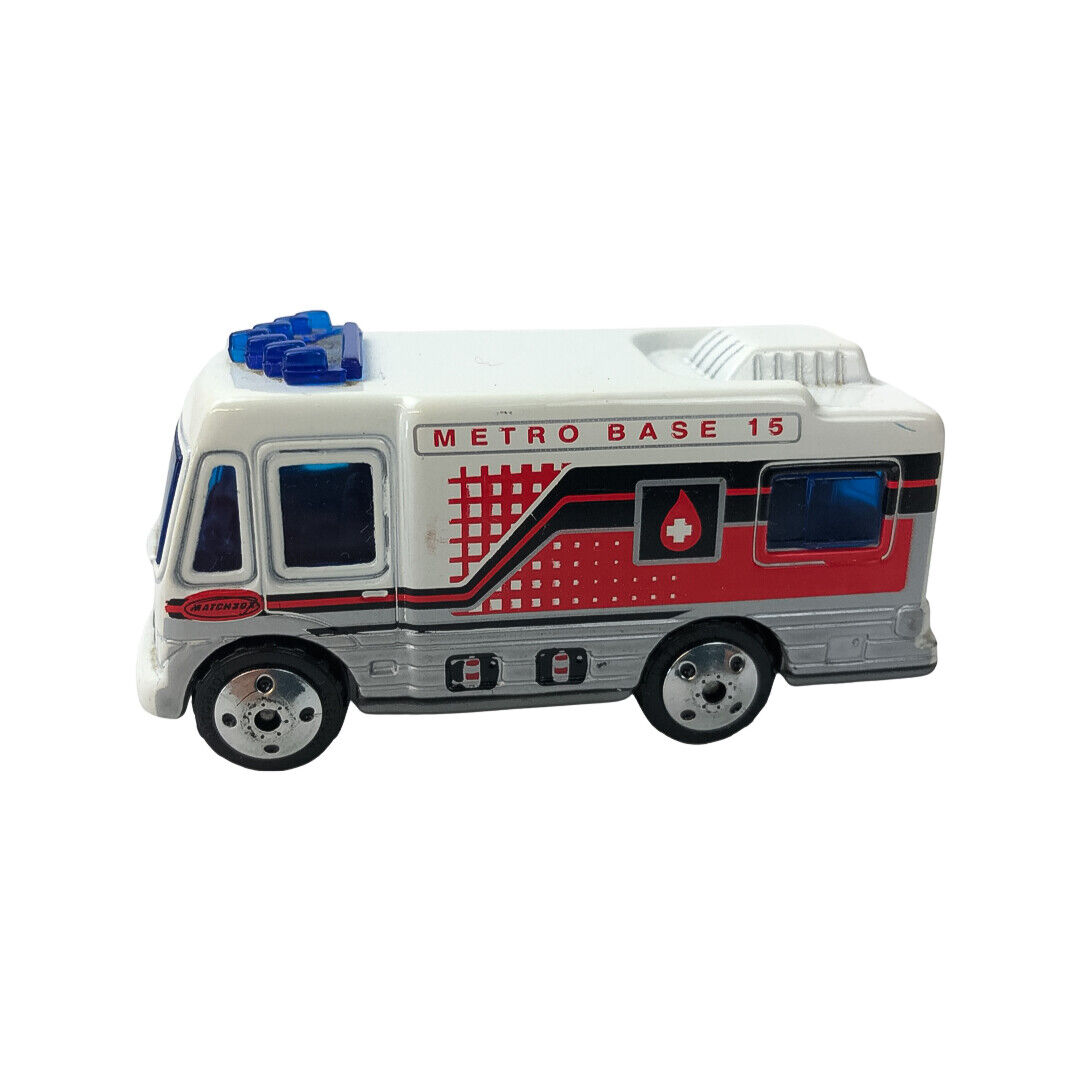 Matchbox Truck Camper Metro Base 15 Fire EMS Diecast Toy Y Matchbox Truck Camper Metro Base 15 Fire EMS Diecast Toy Y
