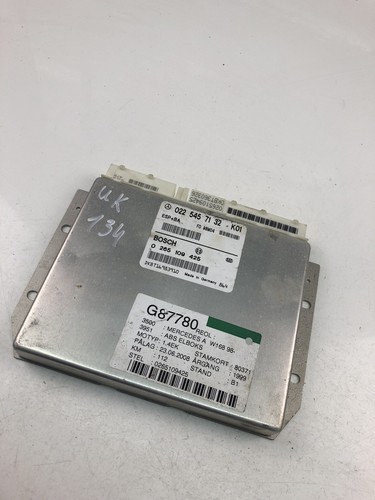 MERCEDES-BENZ A W168 Motorsteuergerät ECU 0225457132 1999 23326710