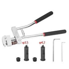 Manual Hole Punch Pliers Tin Punch Aluminum Edge Strip Round Hole Riveting Plier