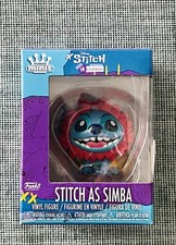 Funko Minis ~ Disfraz Stitch In - Stitch As Simba - Figura Vinilo - Nuevo en Caja Rey León