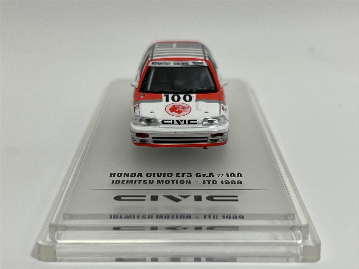 Honda Civic EF3 Gr.A #100 Idemitsu Motion JTC 1989 1:64 Inno